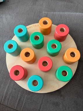 Lovevery wooden stacker